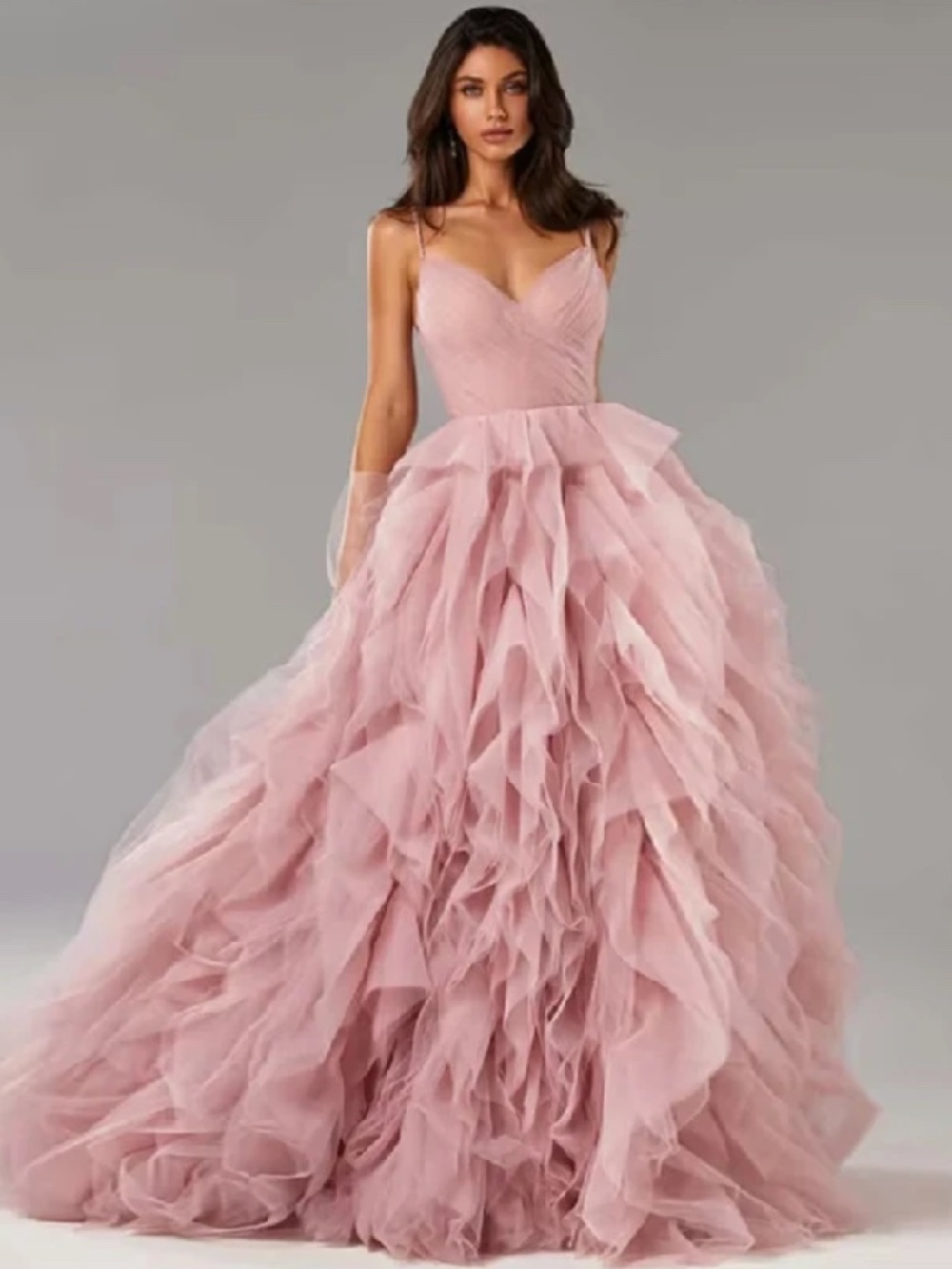 Glicerioi Gown Pink - Ships in 48 Hours